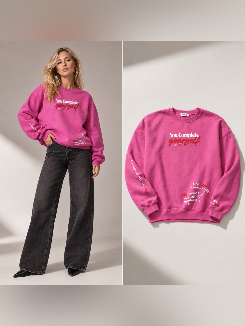 The Mayfair Group x Serena Kerrigan “You Complete Yourself” Sweatshirt S/M